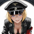 軍服 de 胸チラ 2枚目