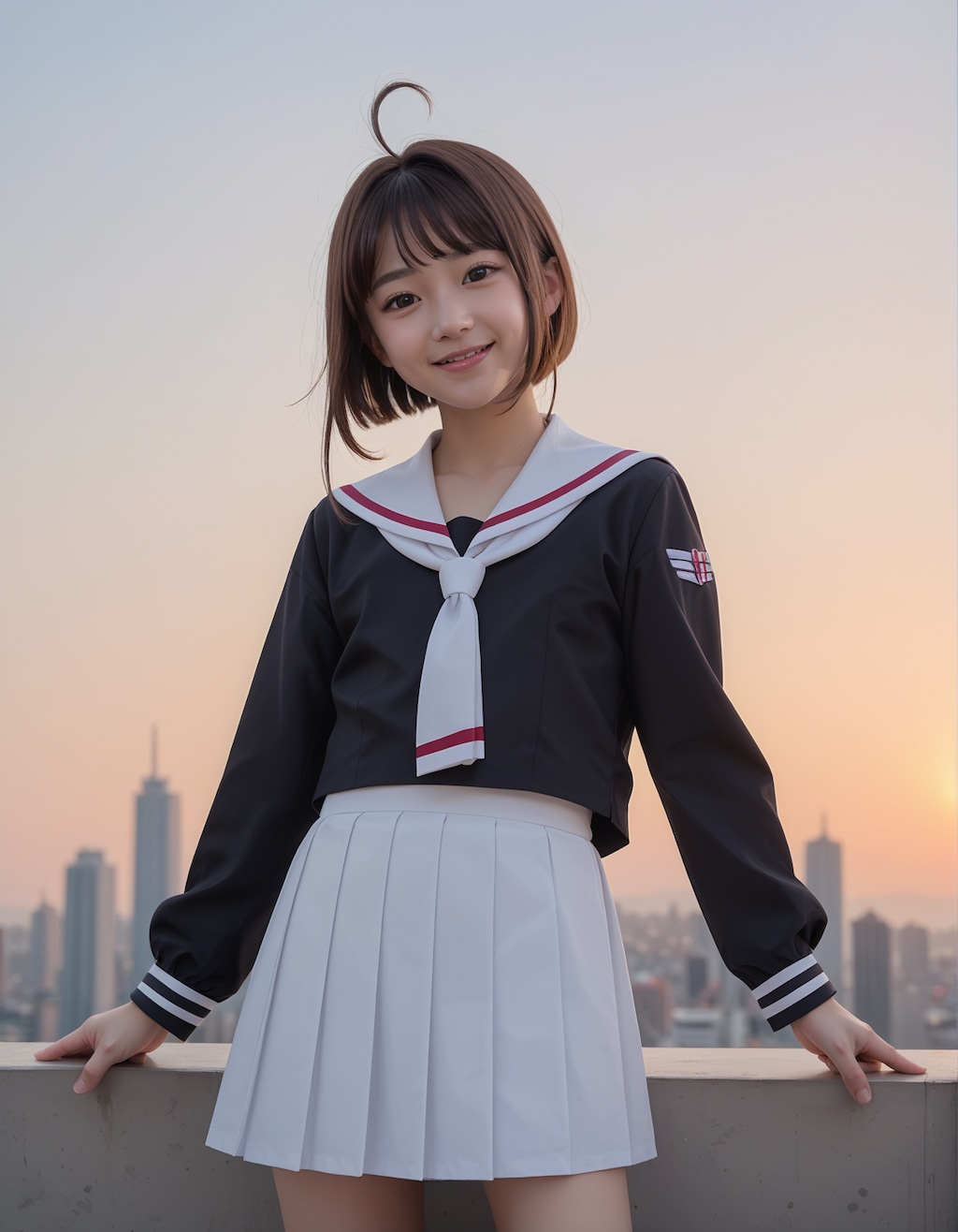 CCさくら制服コスのコトちゃん