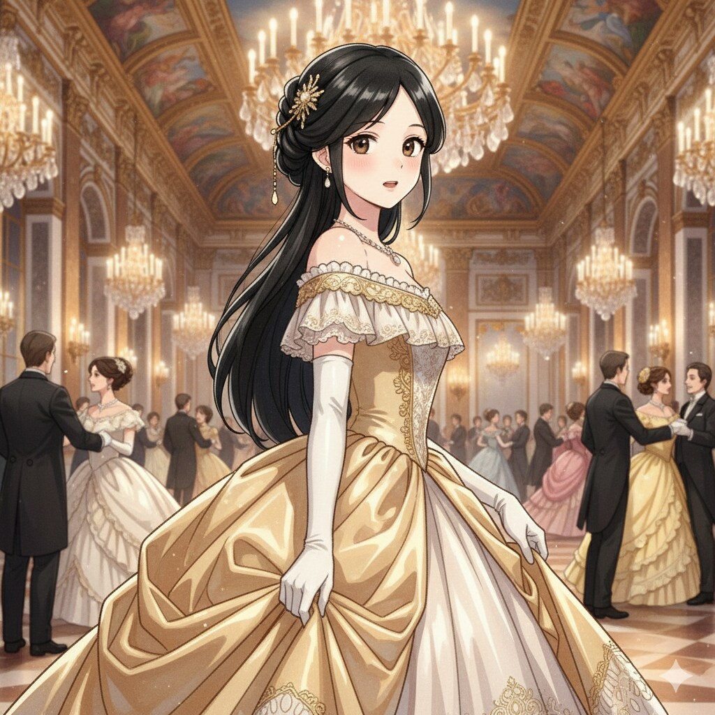 貴族令嬢（舞踏会） | の人気AIイラスト・グラビア