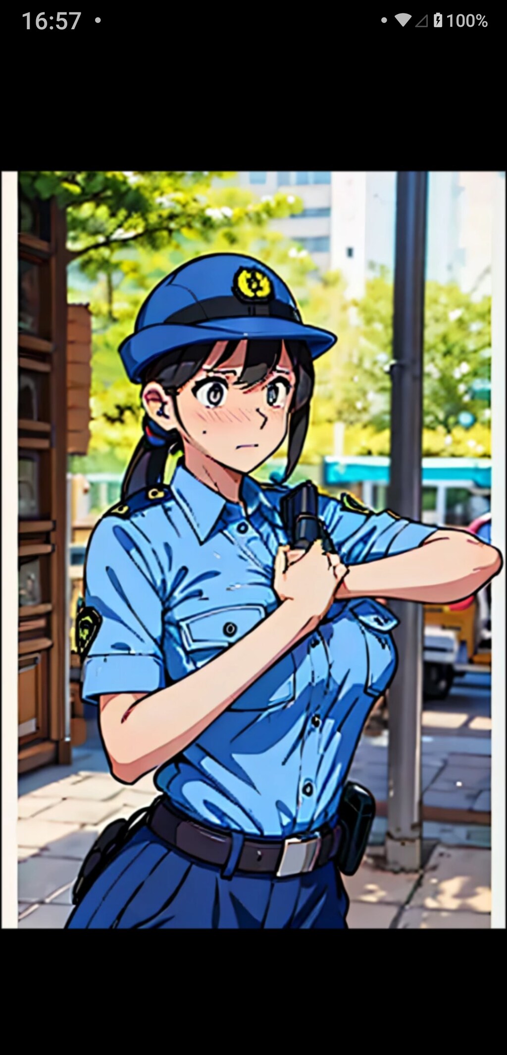 女性警察官