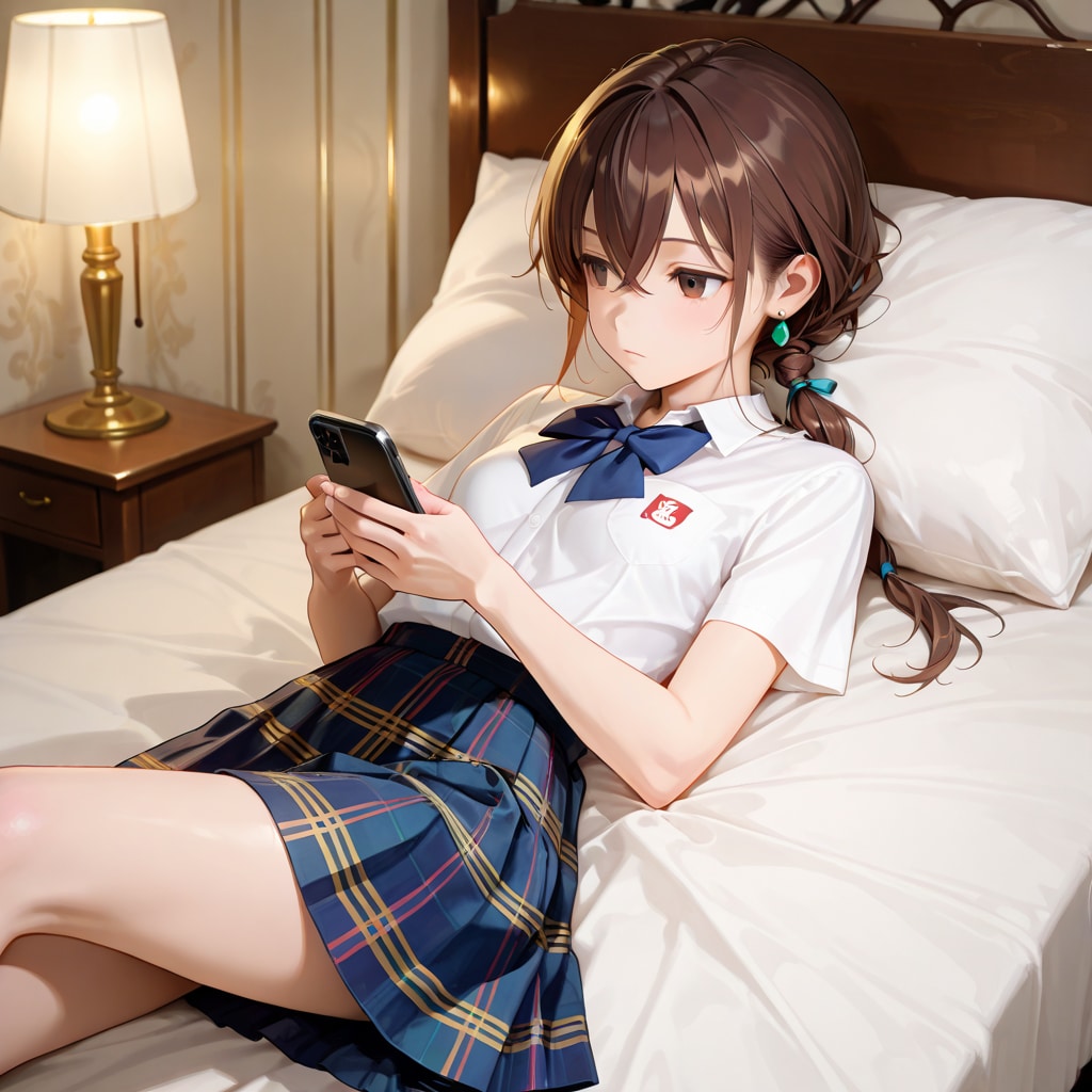 歩美 Summer School Uniform (14)