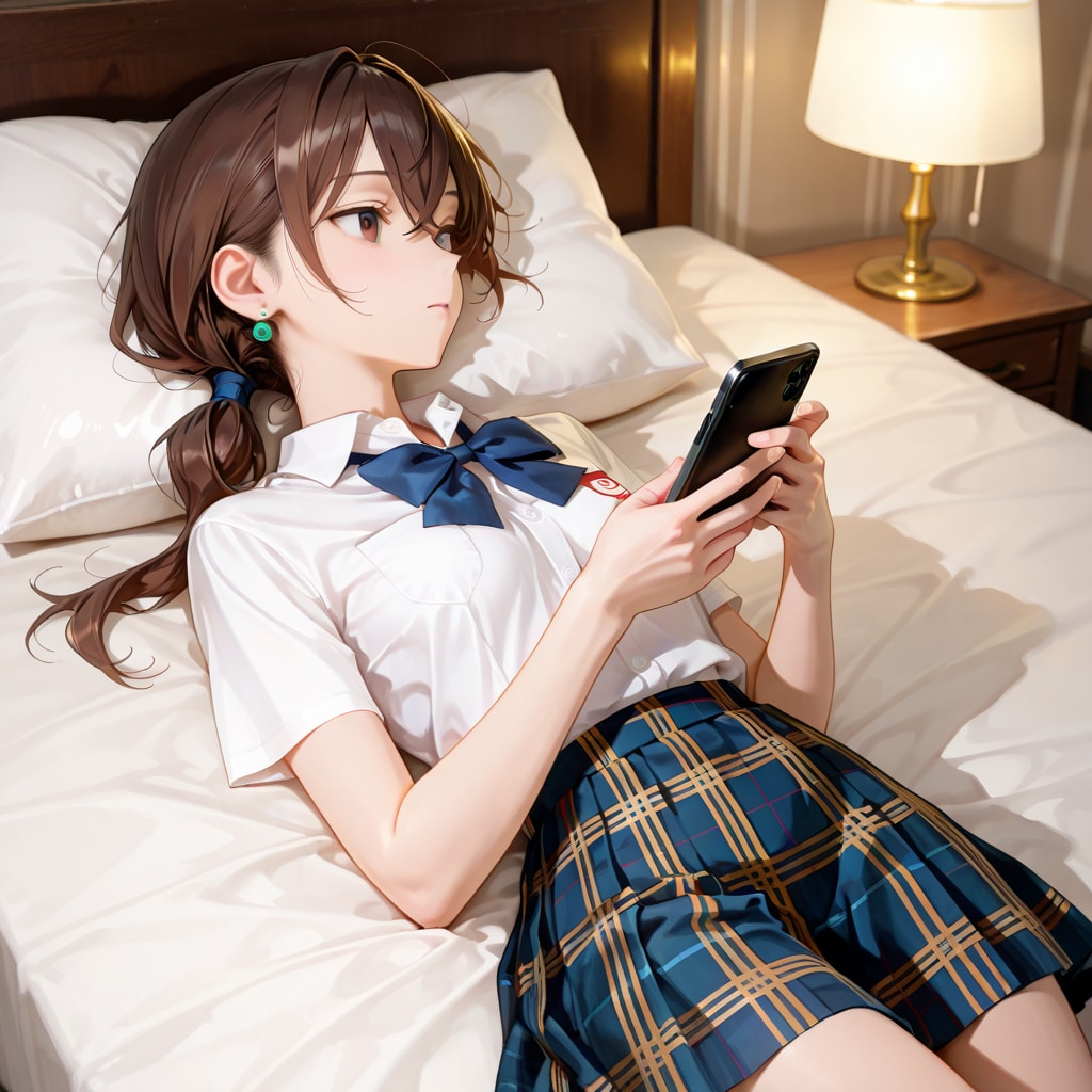 歩美 Summer School Uniform (14)