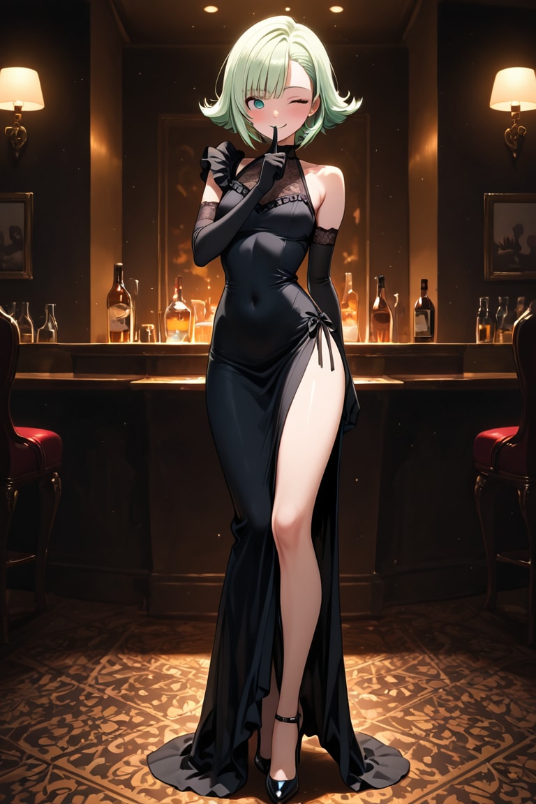 アシンメトリードレス