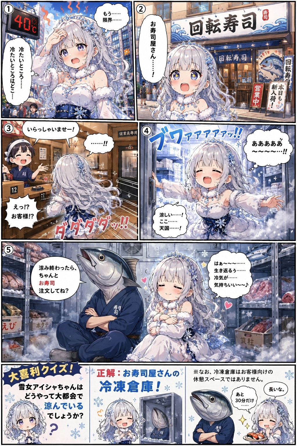 【お題に解答】寿司食いねぇ