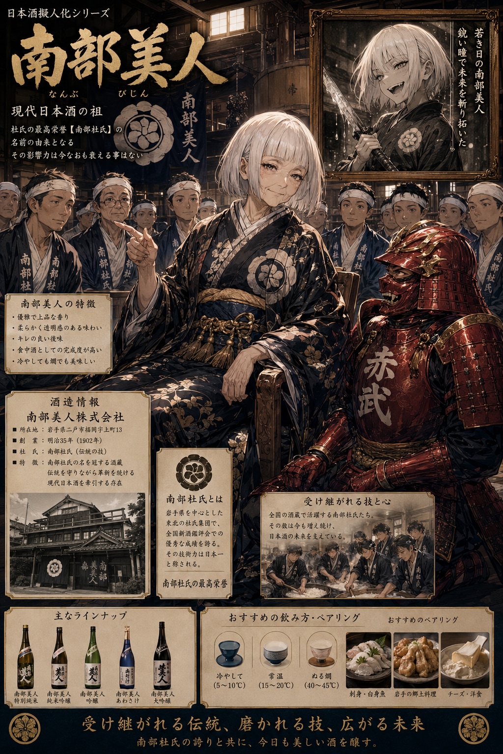 日本酒擬人化シリーズ第21弾 | の人気AIイラスト・グラビア
