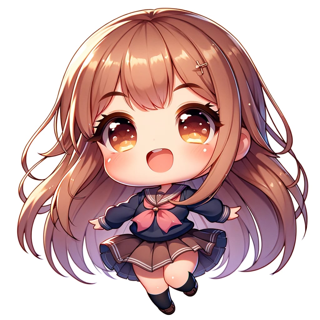 ほっぺたがぷにぷにな女の子
