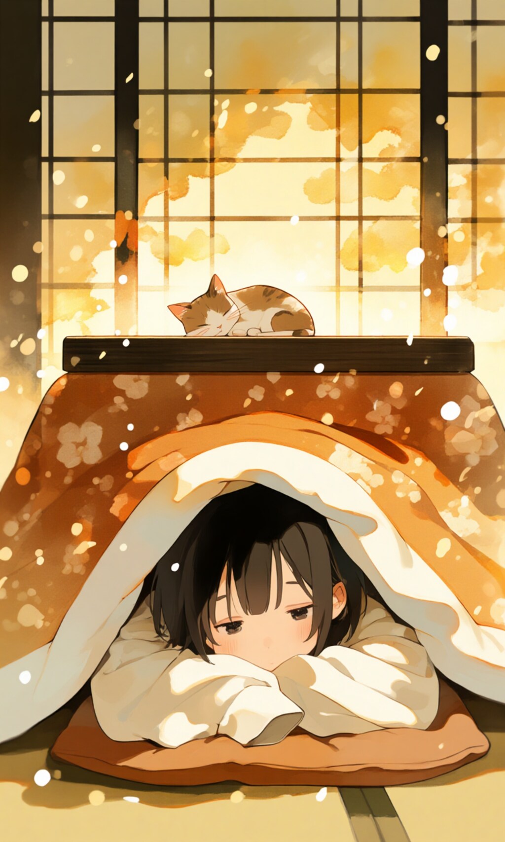 〜はこたつでまるくなる♩