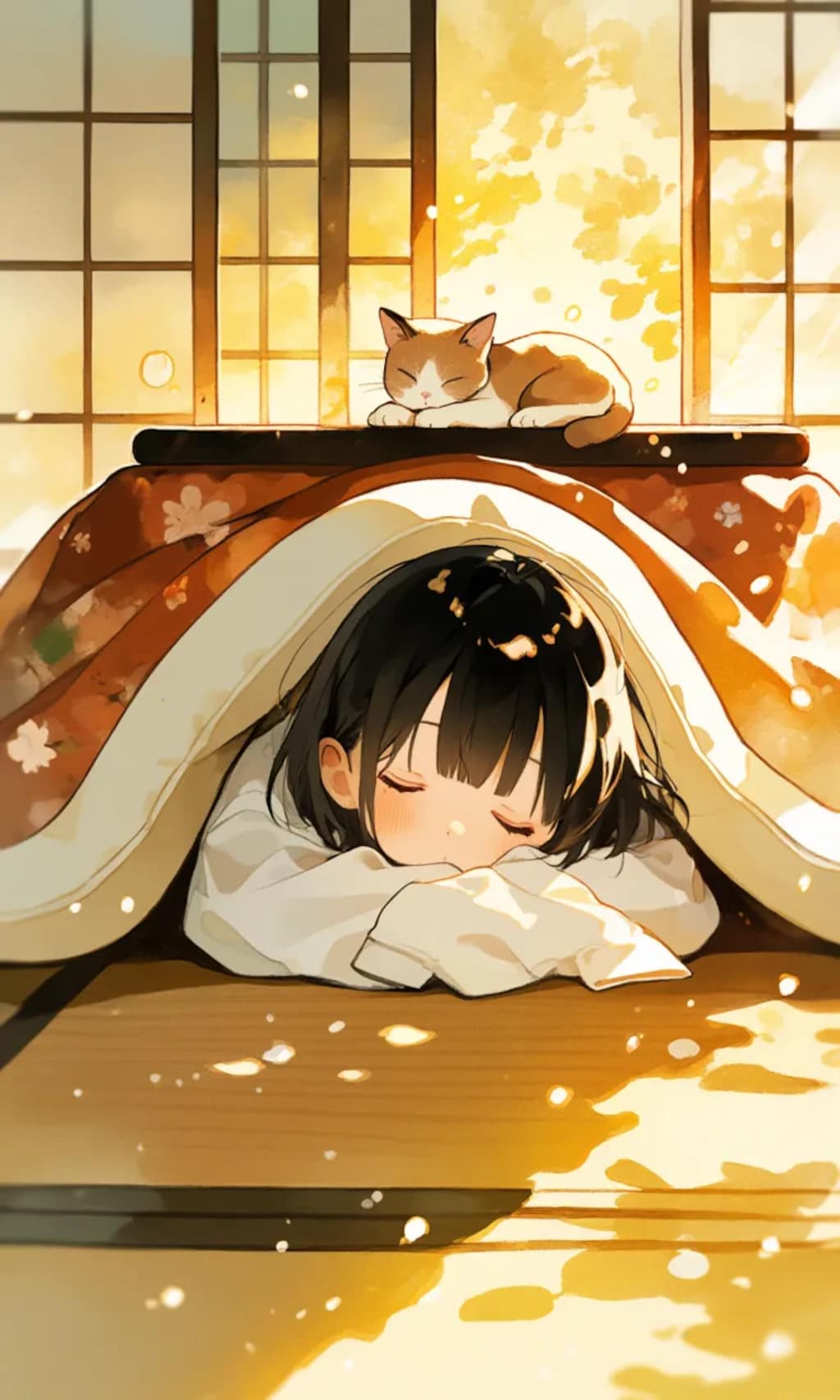 〜はこたつでまるくなる♩