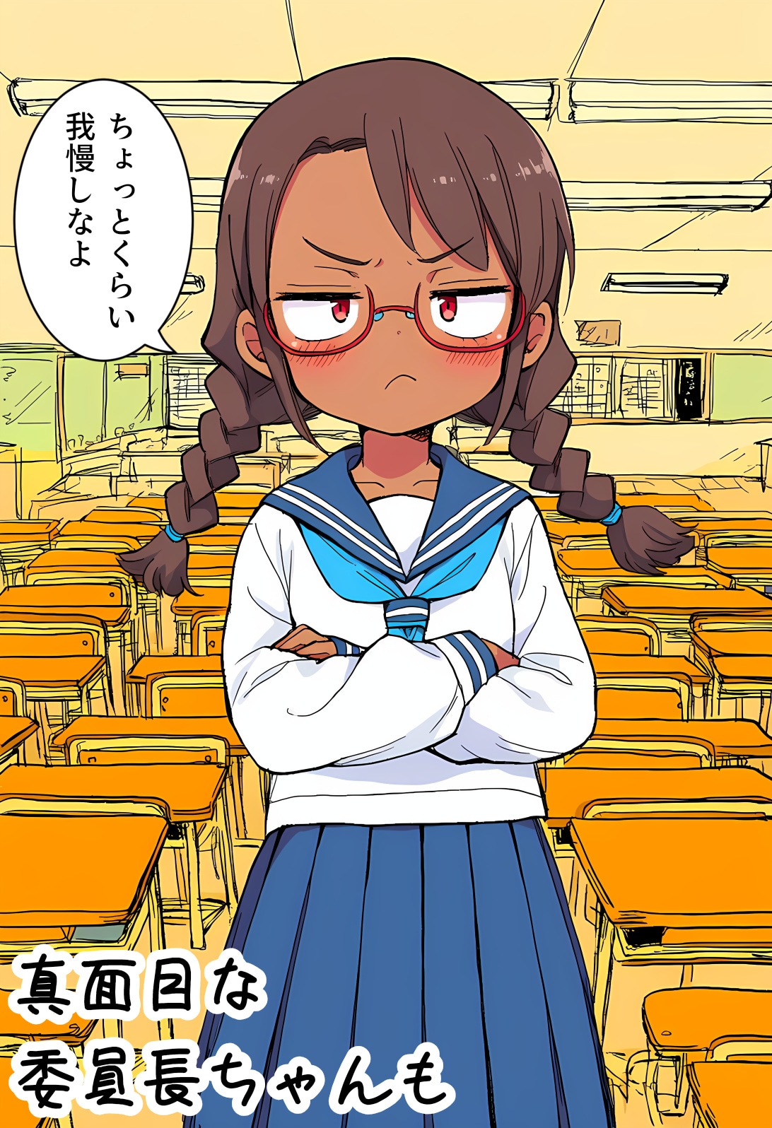 真面目な委員長ちゃんも