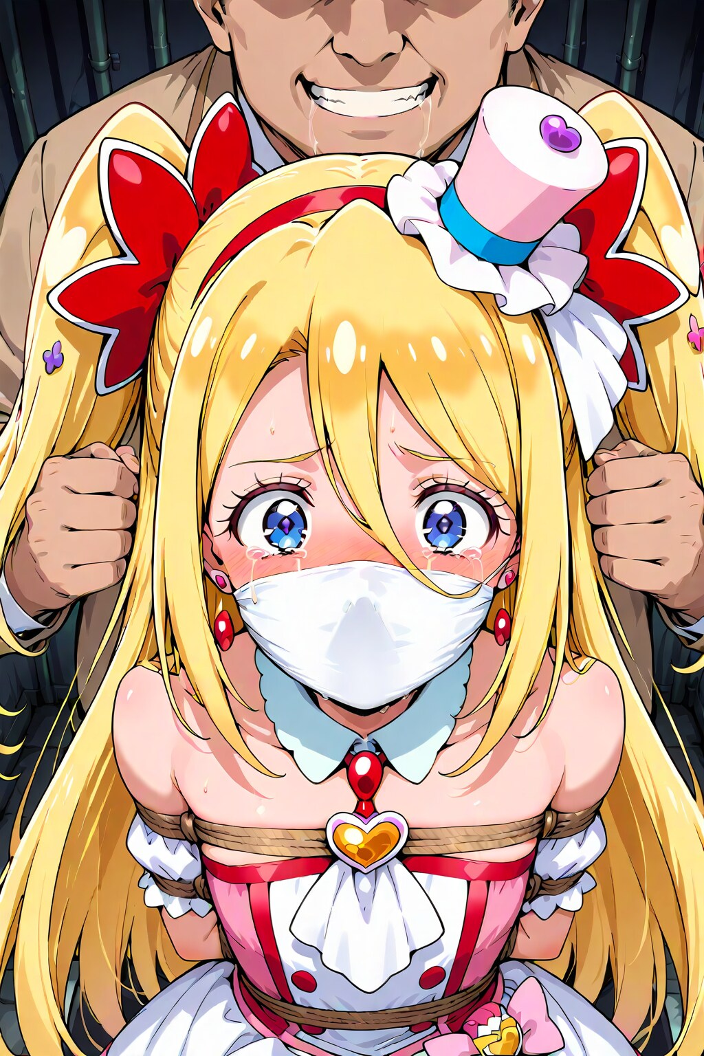 プリキュアっぽい子たちを捕まえて
