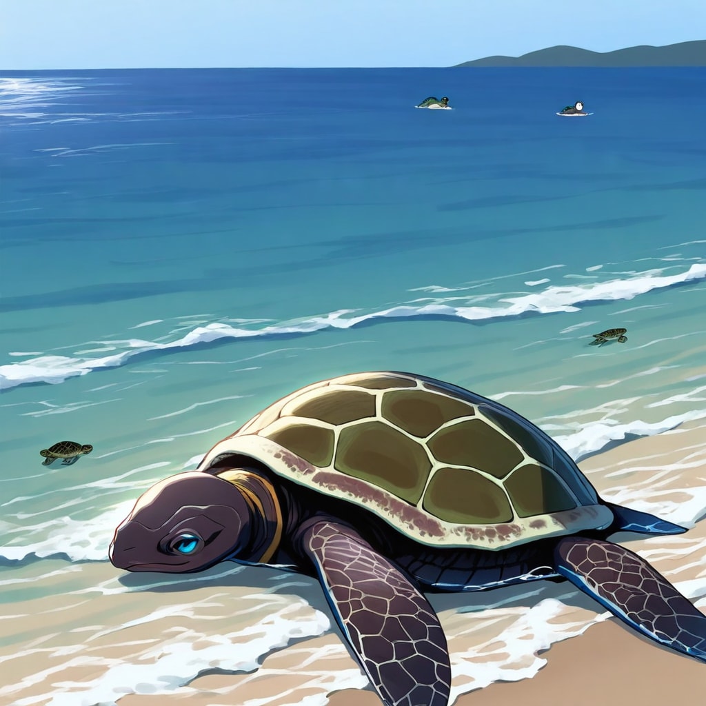 おブタの上にひよこ。