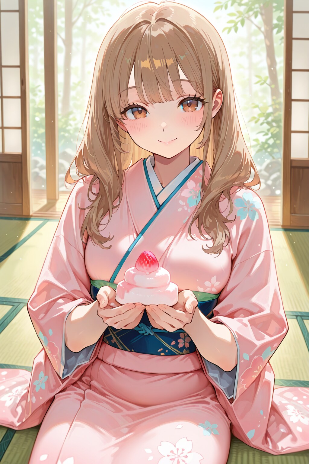 ギャルちゃんの着物姿