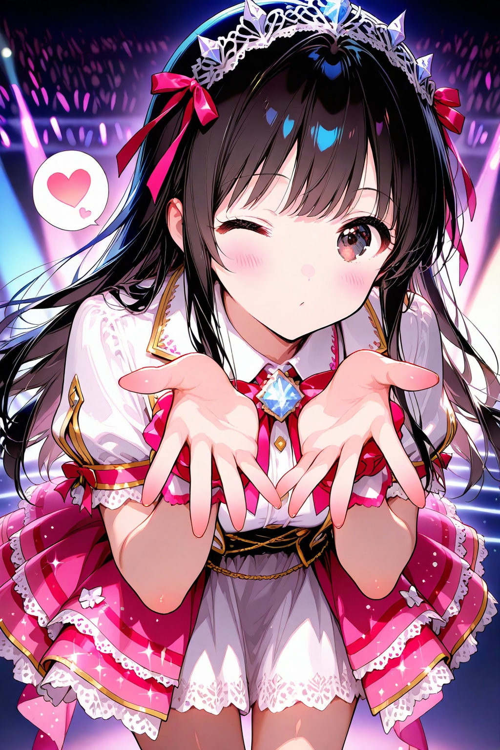 配信で見てる君に