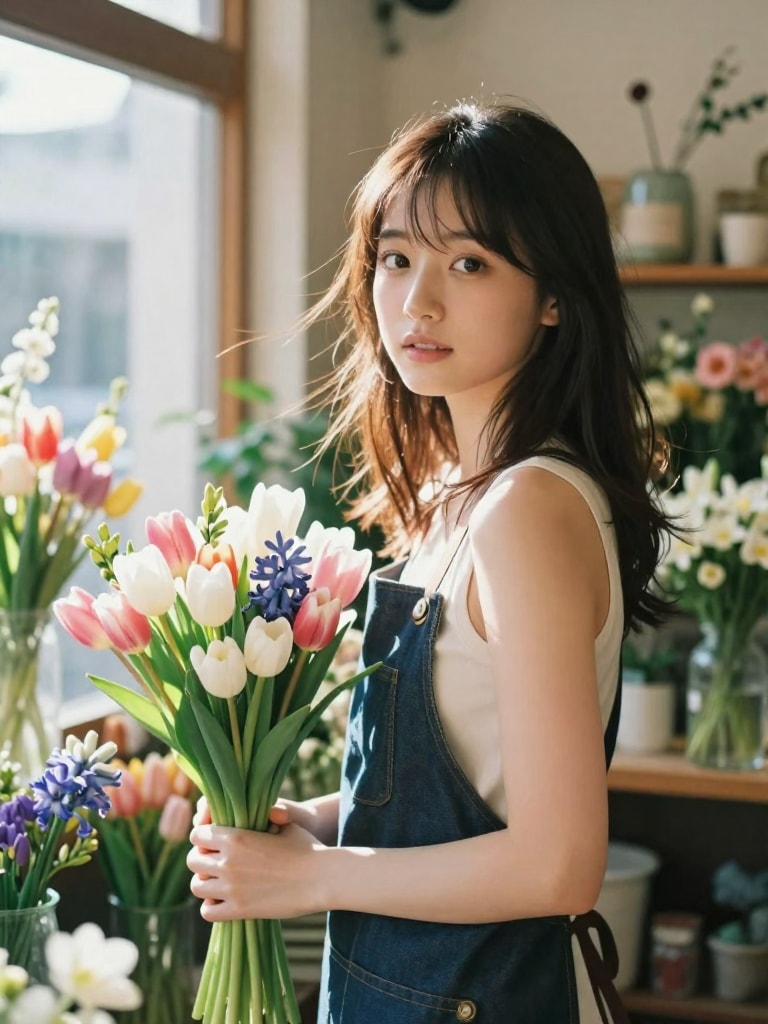 花屋の看板娘