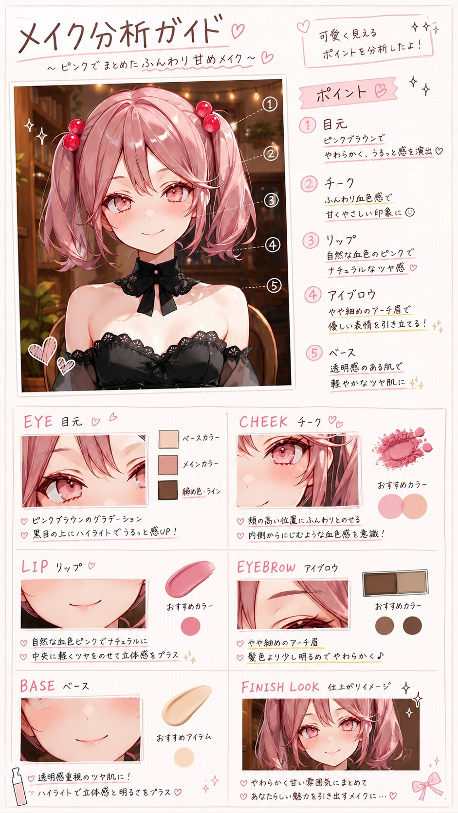 メイク分析 | の人気AIイラスト・グラビア