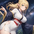 金髪エルフさん_04_七夕 5枚目