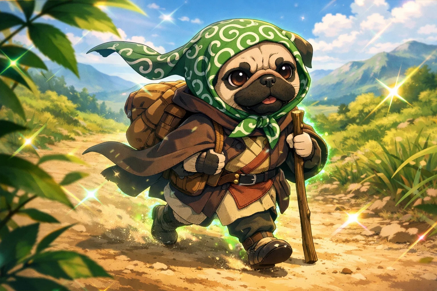 パグ2 | の人気AIイラスト・グラビア