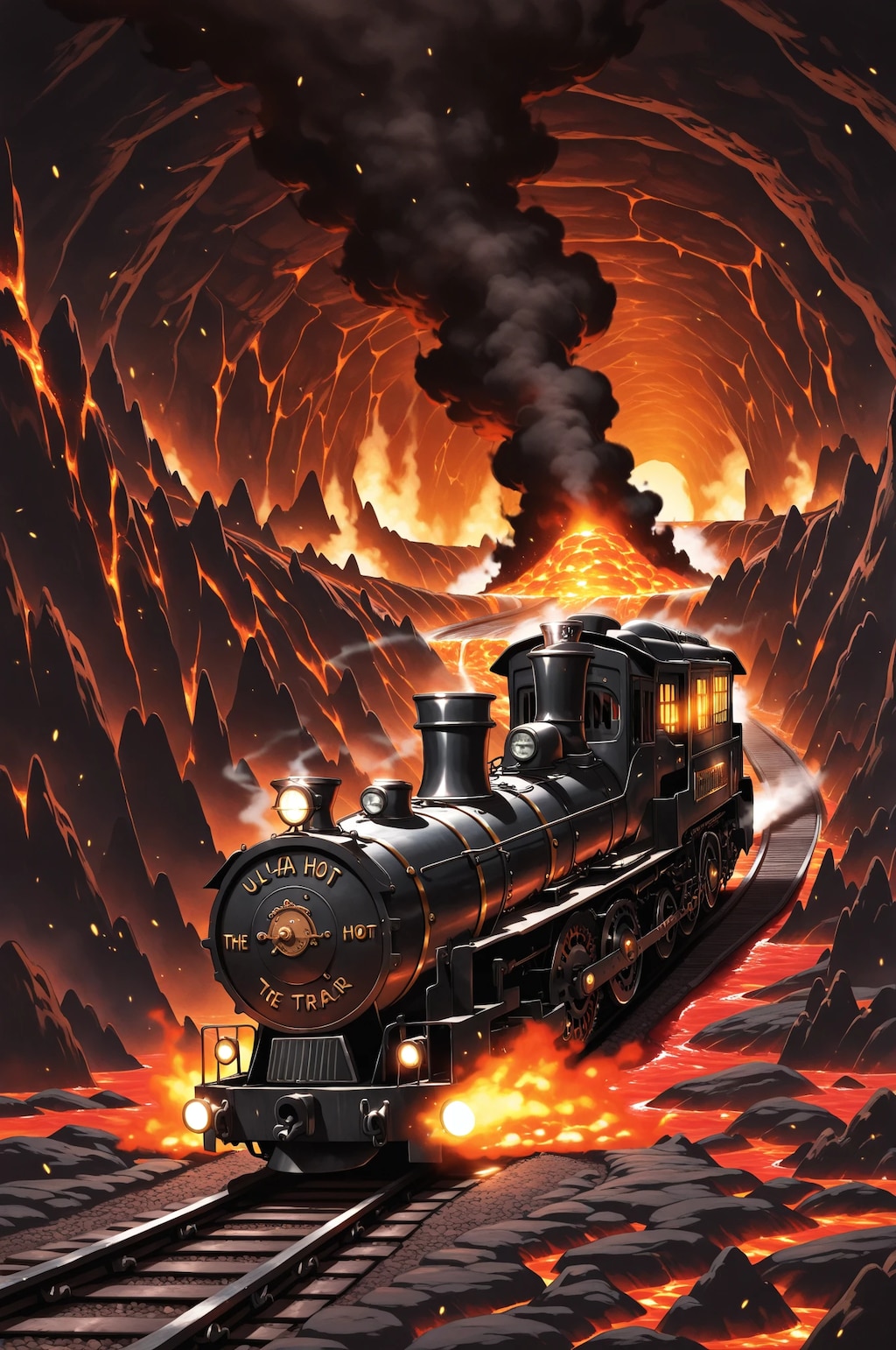 列車の旅路(火山編)