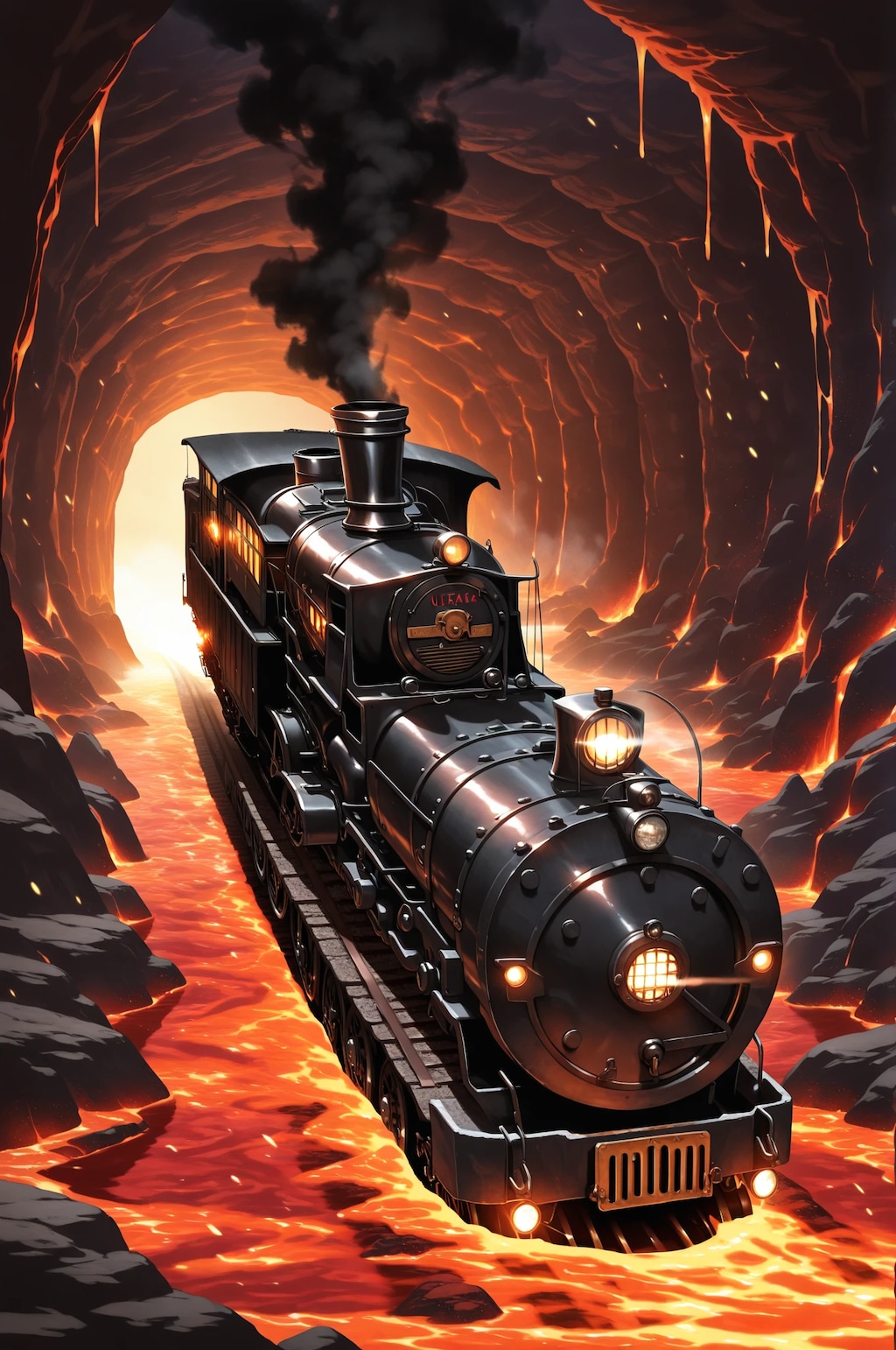 列車の旅路(火山編)