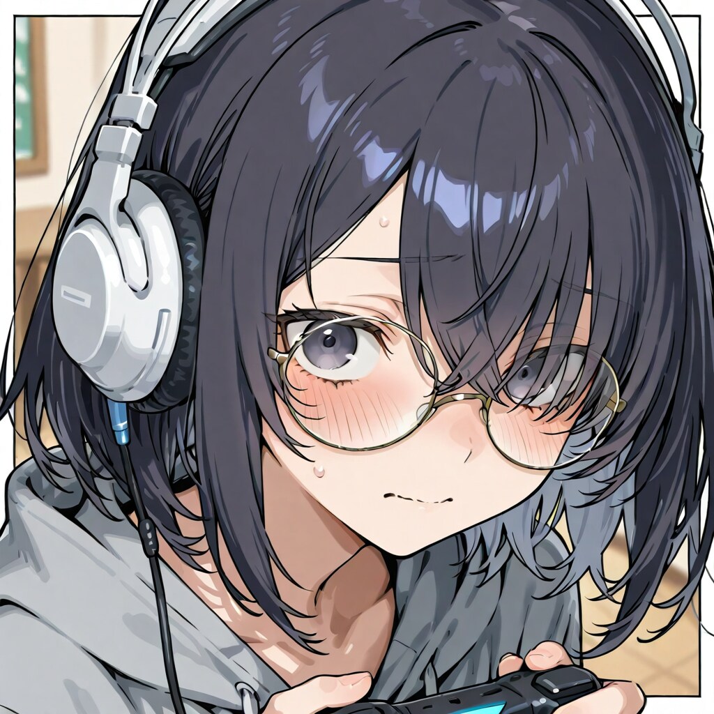 ゲーマーメカクレちゃん