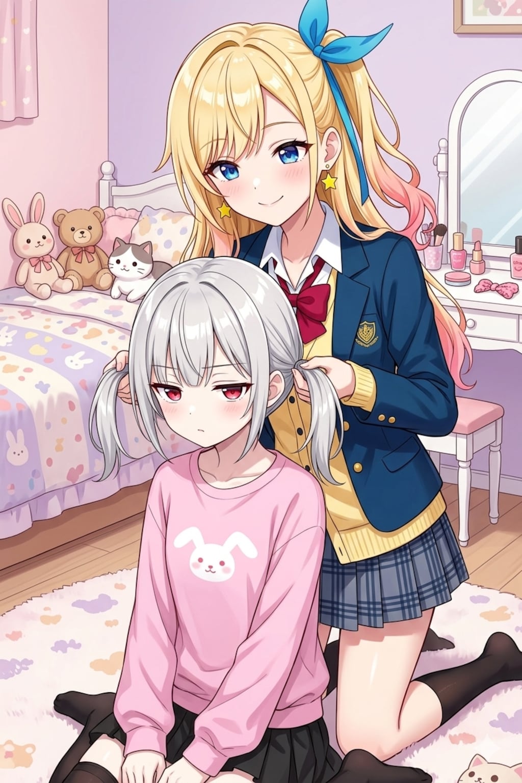 うちの子手ツインテ天原姉妹アイちゃん編