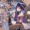 お勉強する魔法使いちゃん！ 3枚目