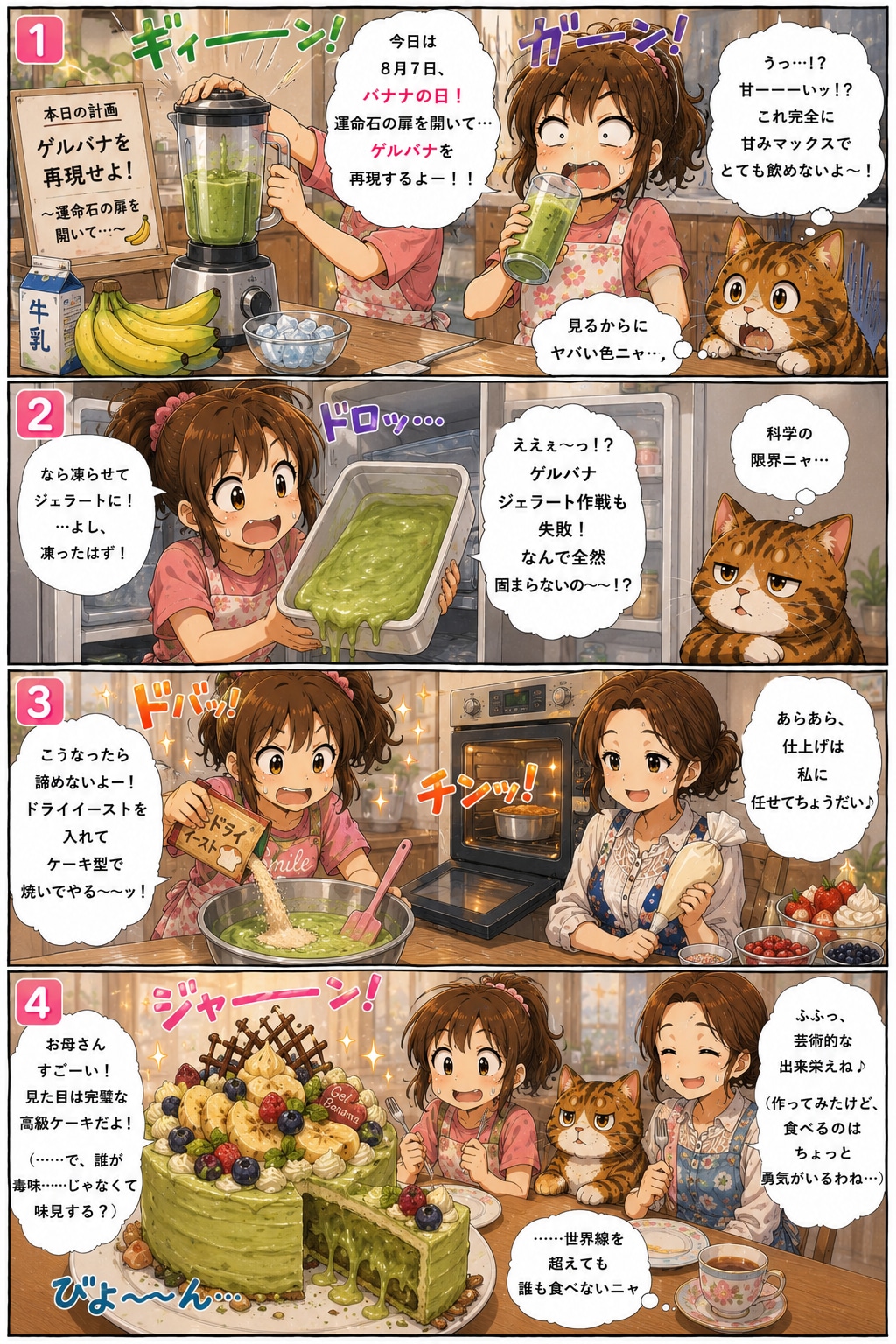 ゲルバナ奮闘記っしょ～
