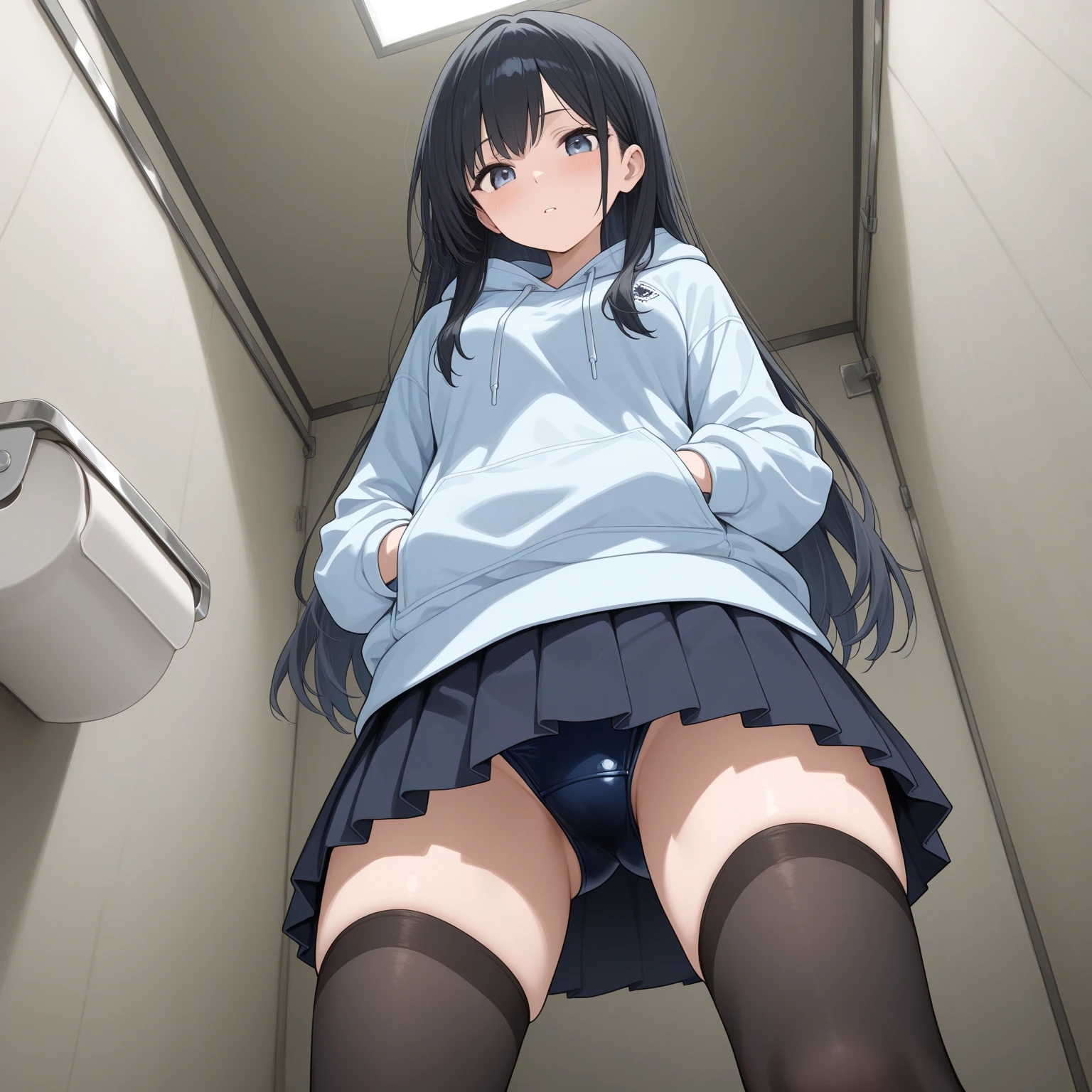 スクール水着パーカー