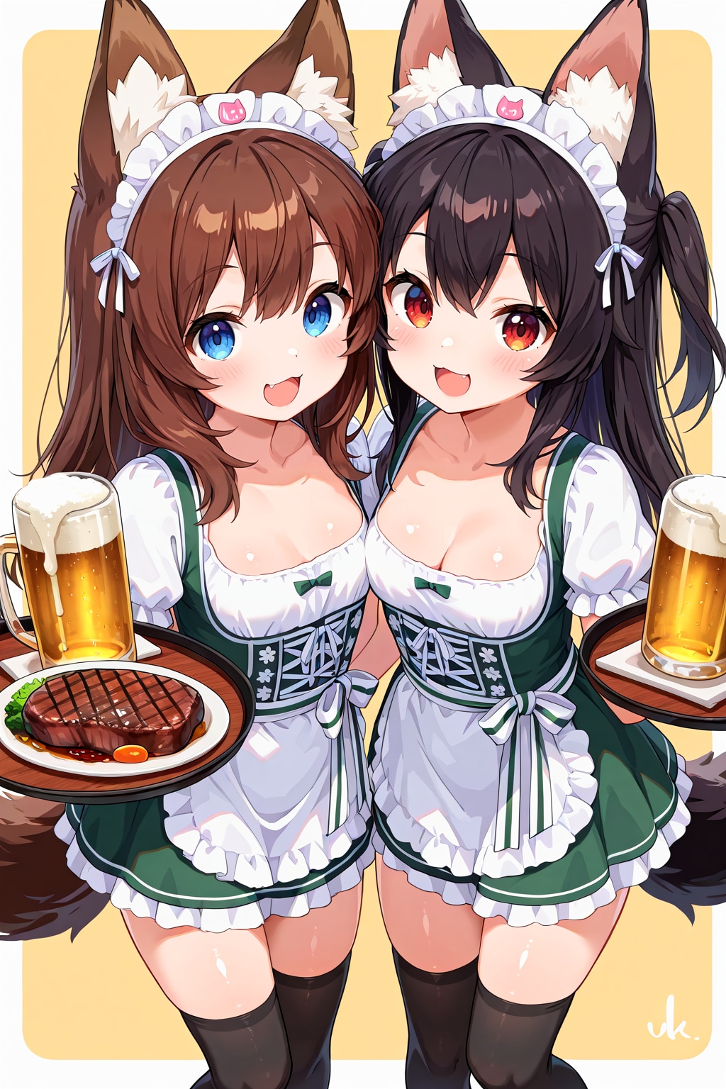 素敵なふとももの店員さんがいるケモミミ居酒屋！（洋風）