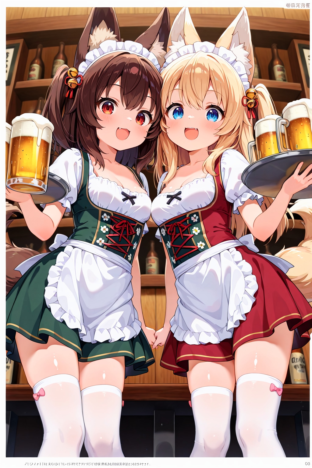 素敵なふとももの店員さんがいるケモミミ居酒屋！（洋風）