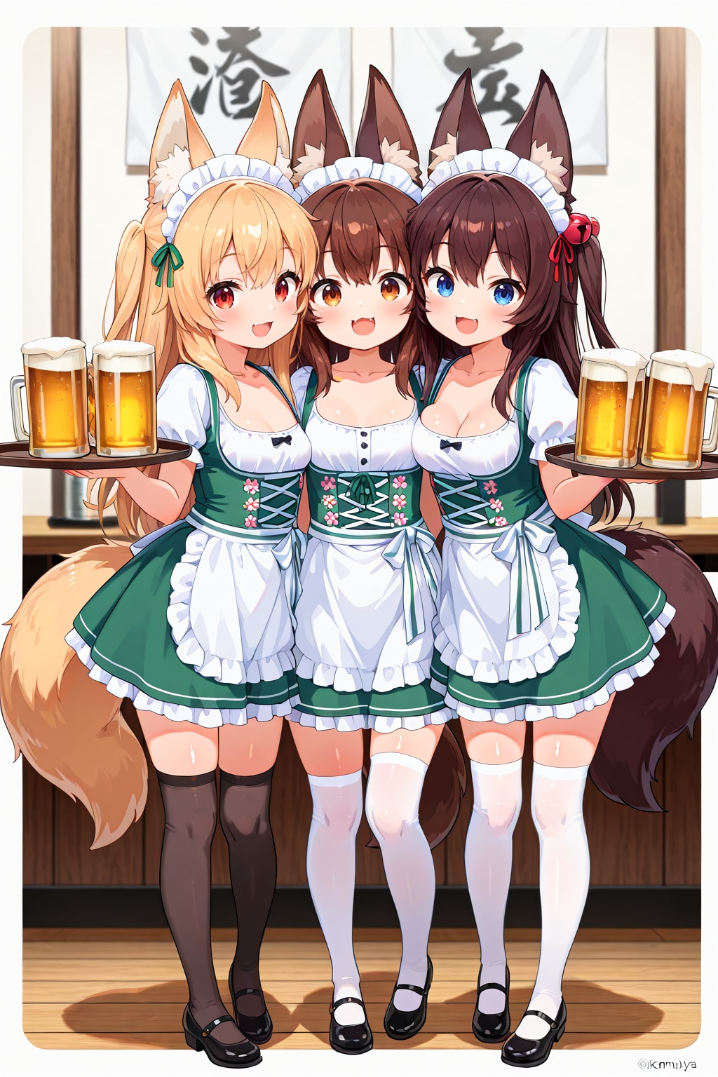 素敵なふとももの店員さんがいるケモミミ居酒屋！（洋風）