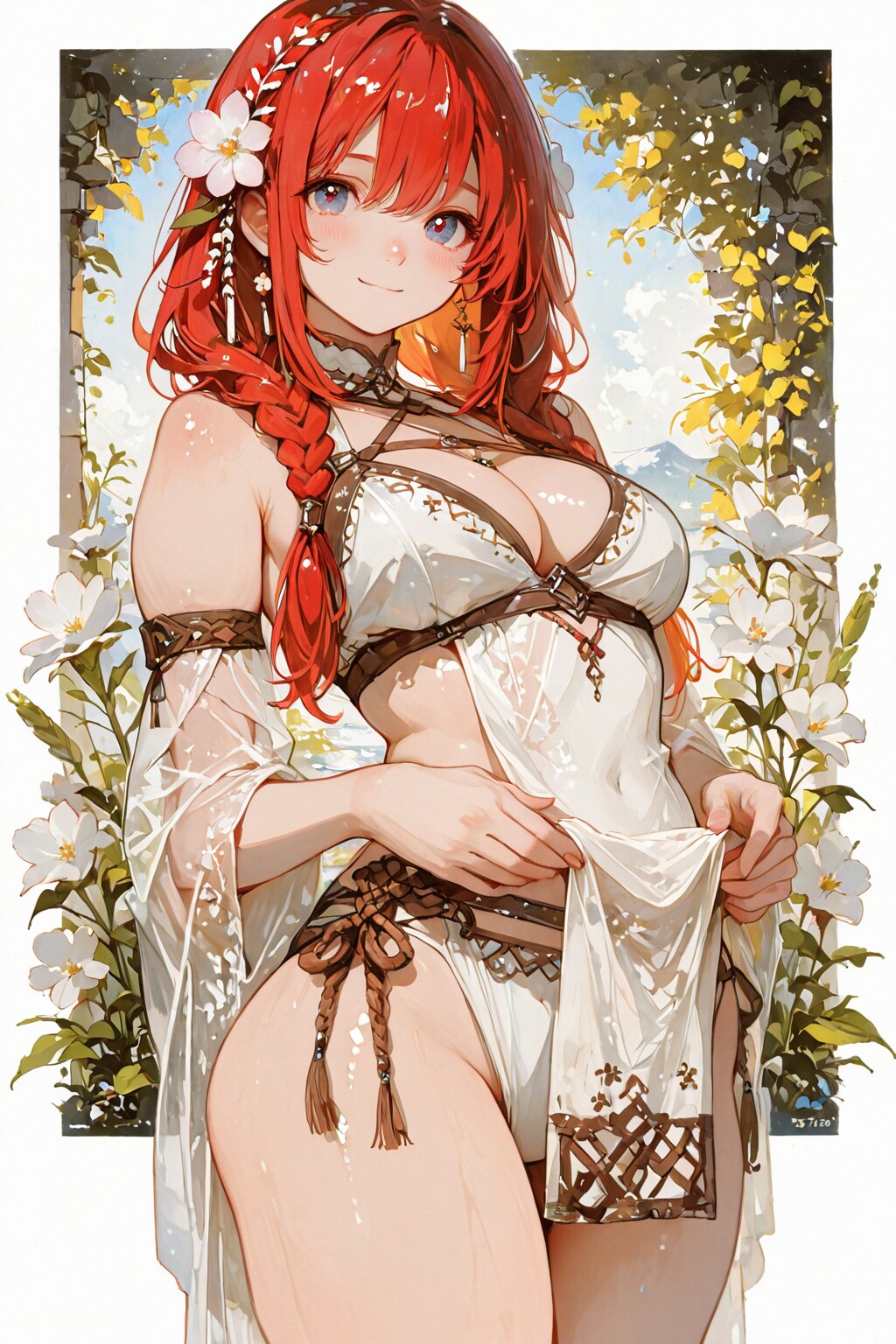 a girl