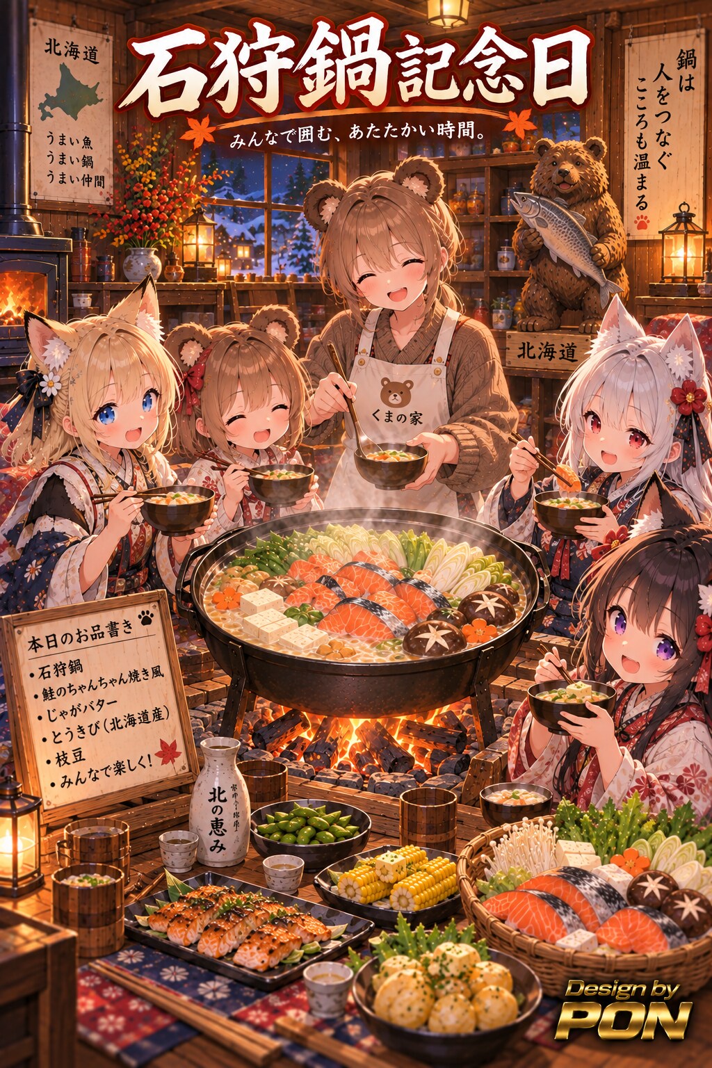 9月15日、石狩鍋記念日