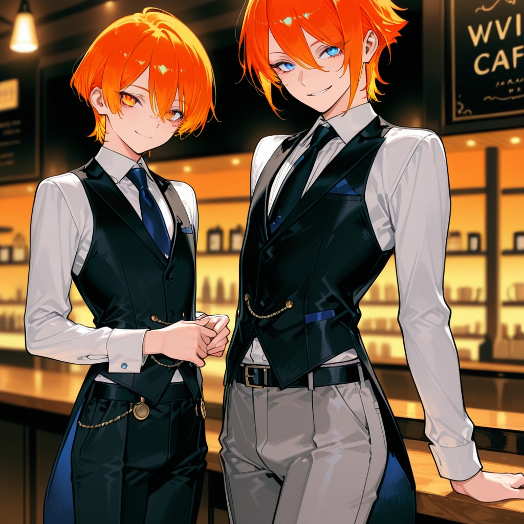 初出勤の執事スマイル | の人気AIイラスト・グラビア