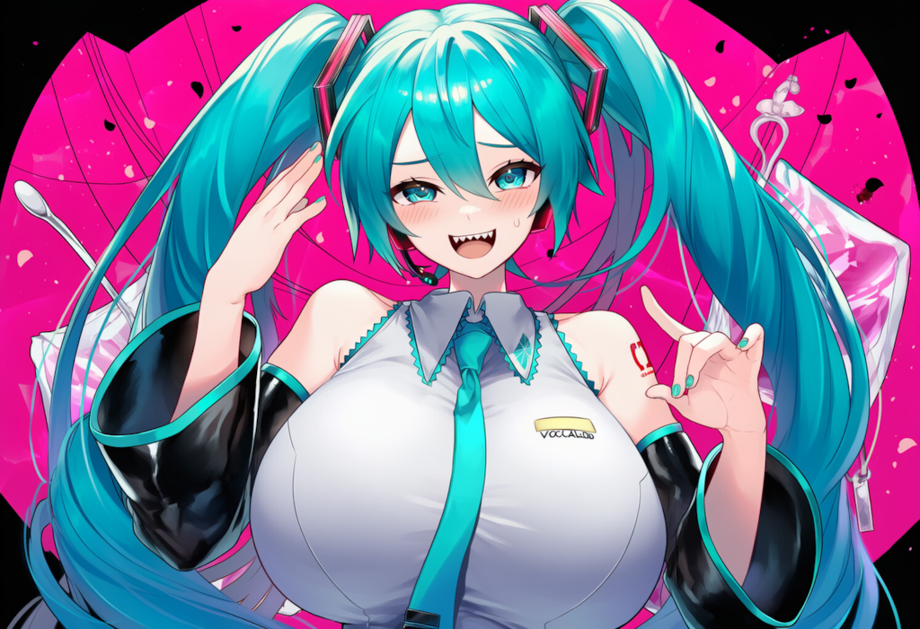 ボカロ　え？ああ、そう。　初音ミク（爆乳版）