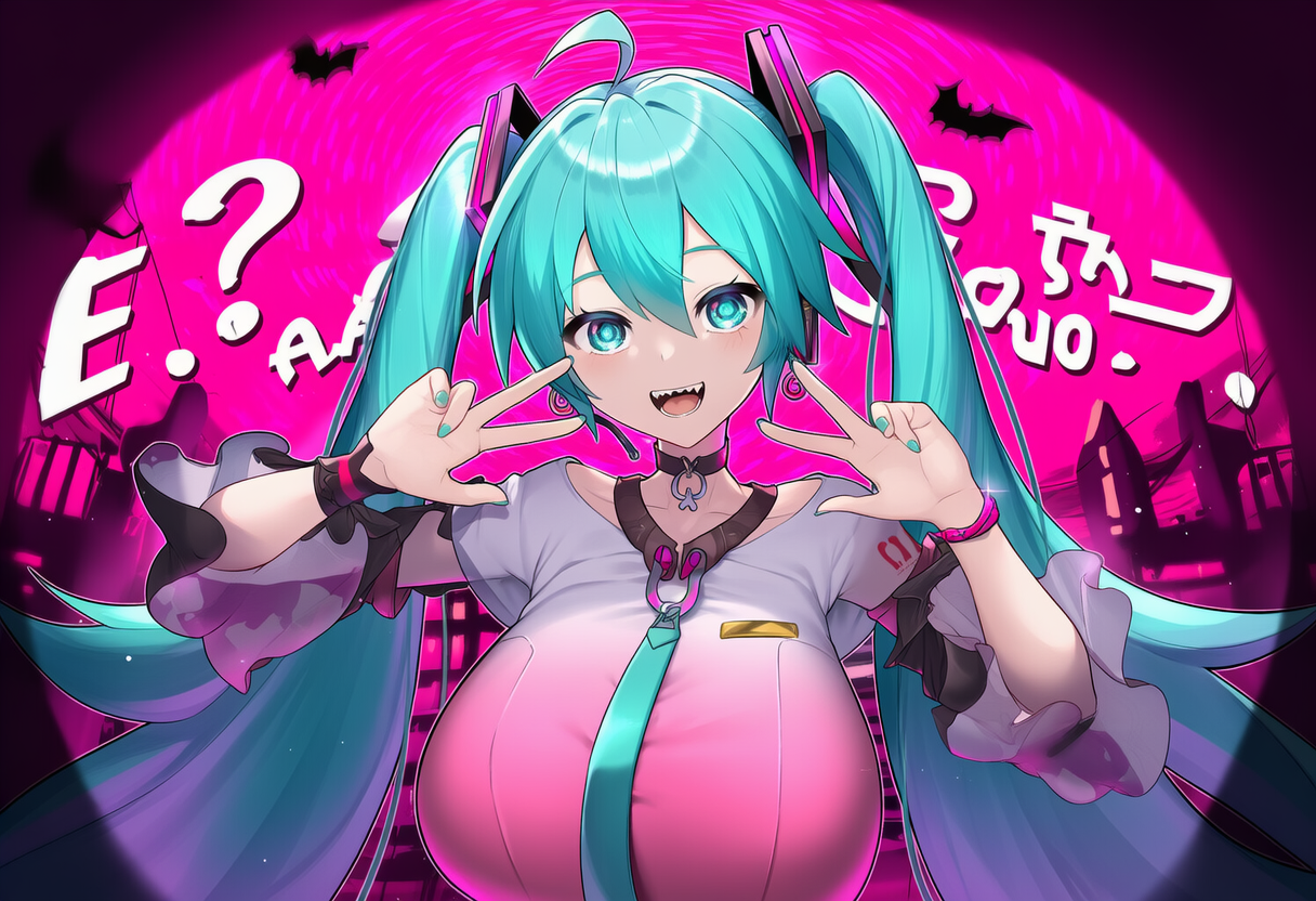 ボカロ　え？ああ、そう。　初音ミク（爆乳版）