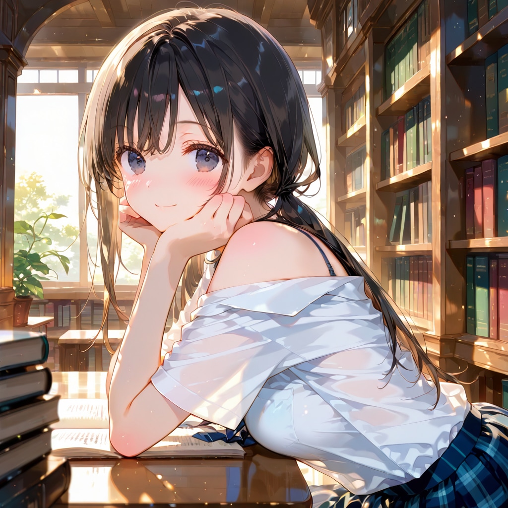 図書委員と勉強