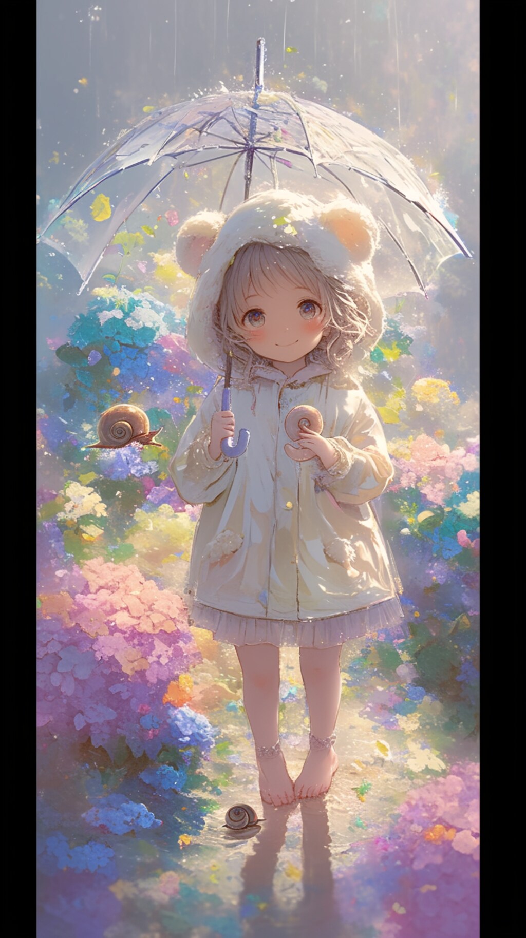 くま娘とカタツムリ🐌②🐾