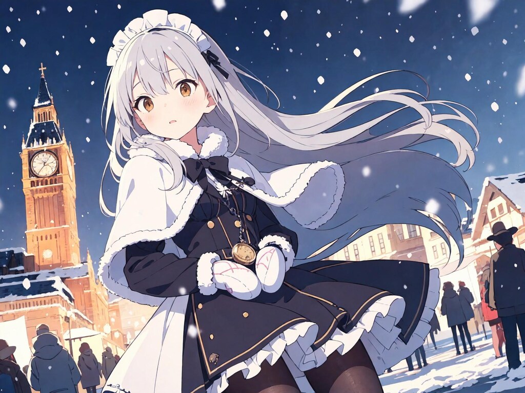 まだ来てないの…？