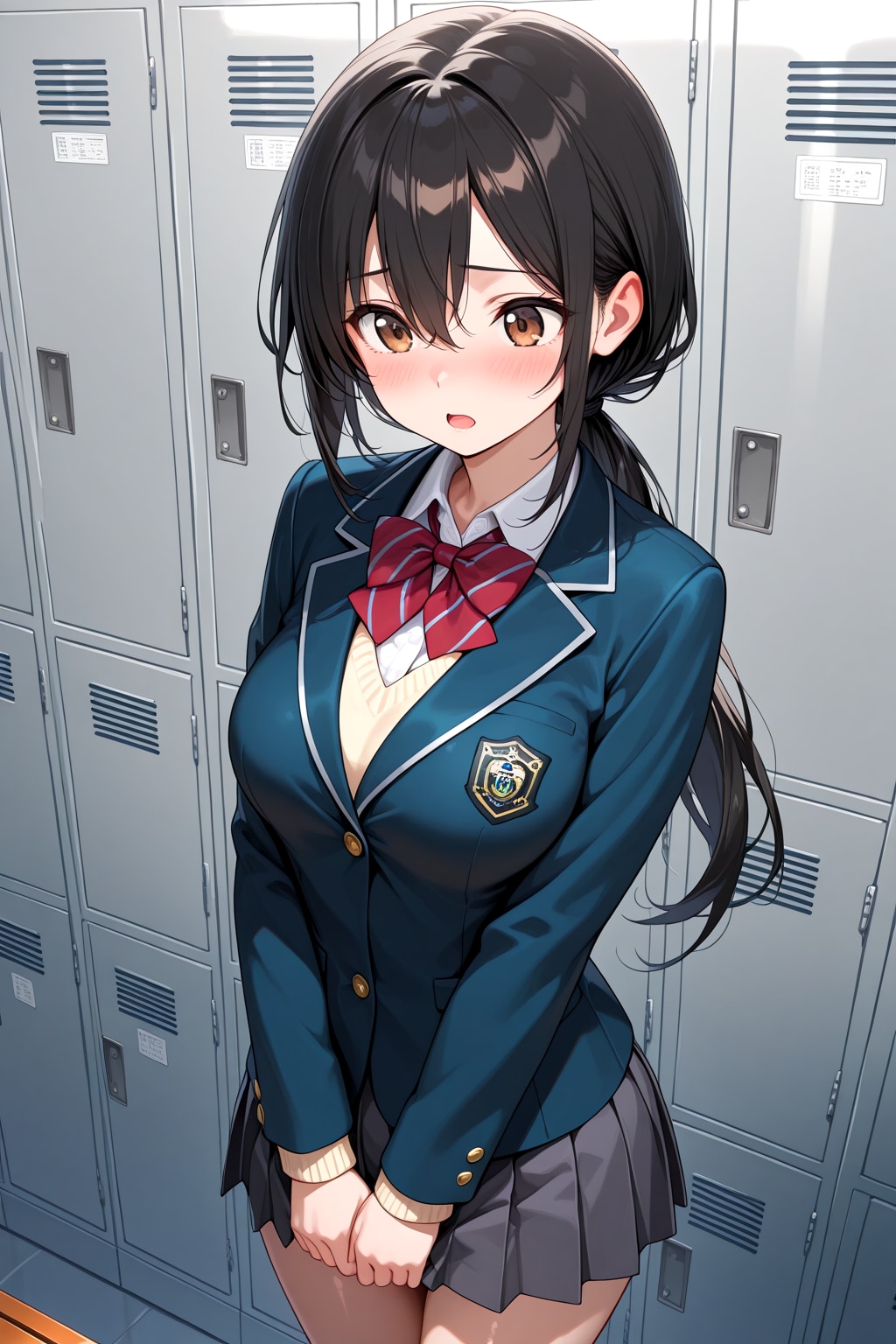 着替えた水着が小さかった