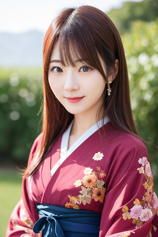 着物の美女