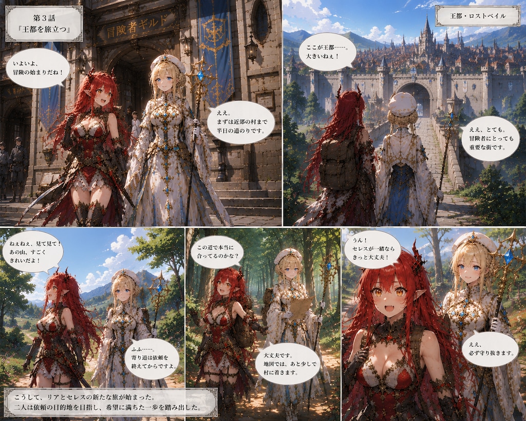 新キャスト、セレス（ギルドの受付嬢）