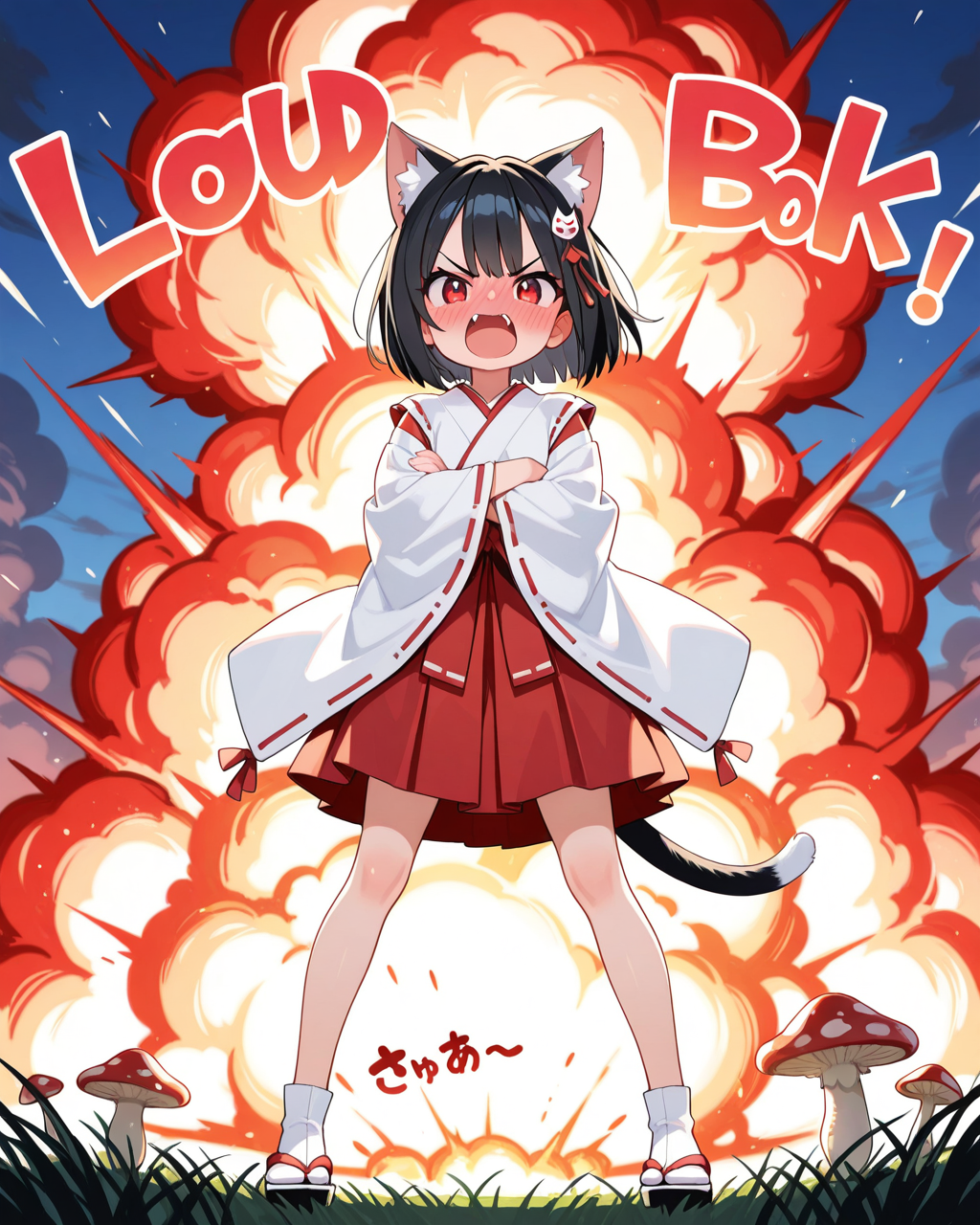 さくらちゃん、怒りの大爆発！！