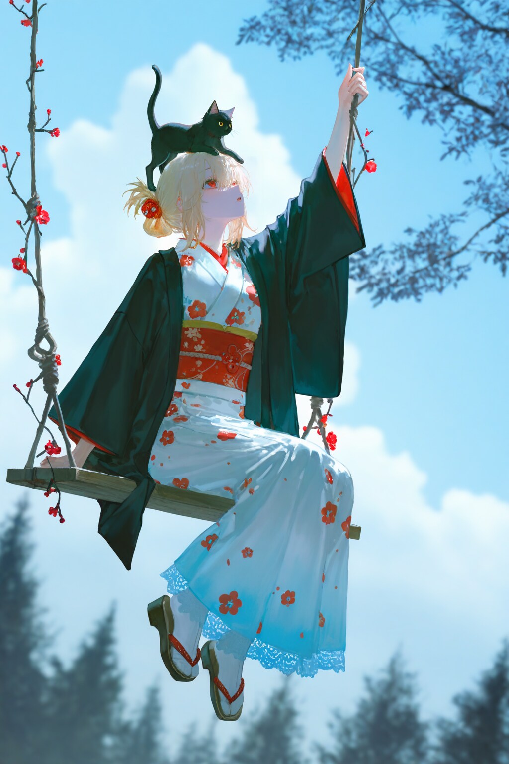 ブランコ | の人気AIイラスト・グラビア