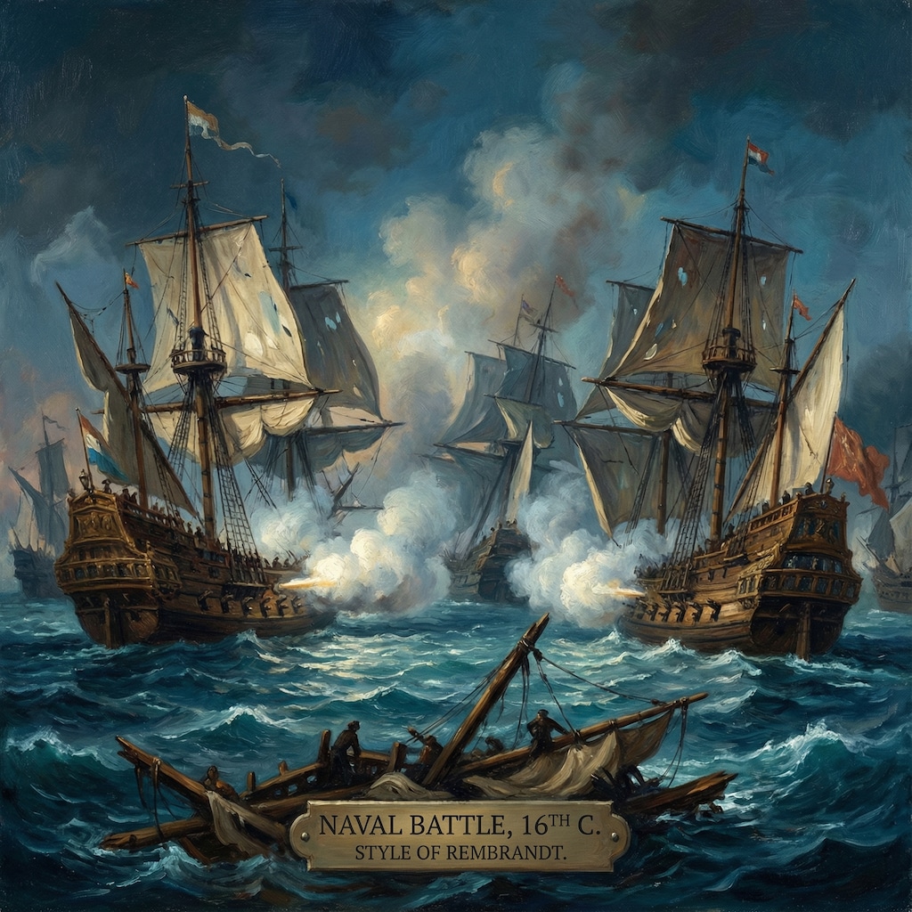 油絵風にしてみた