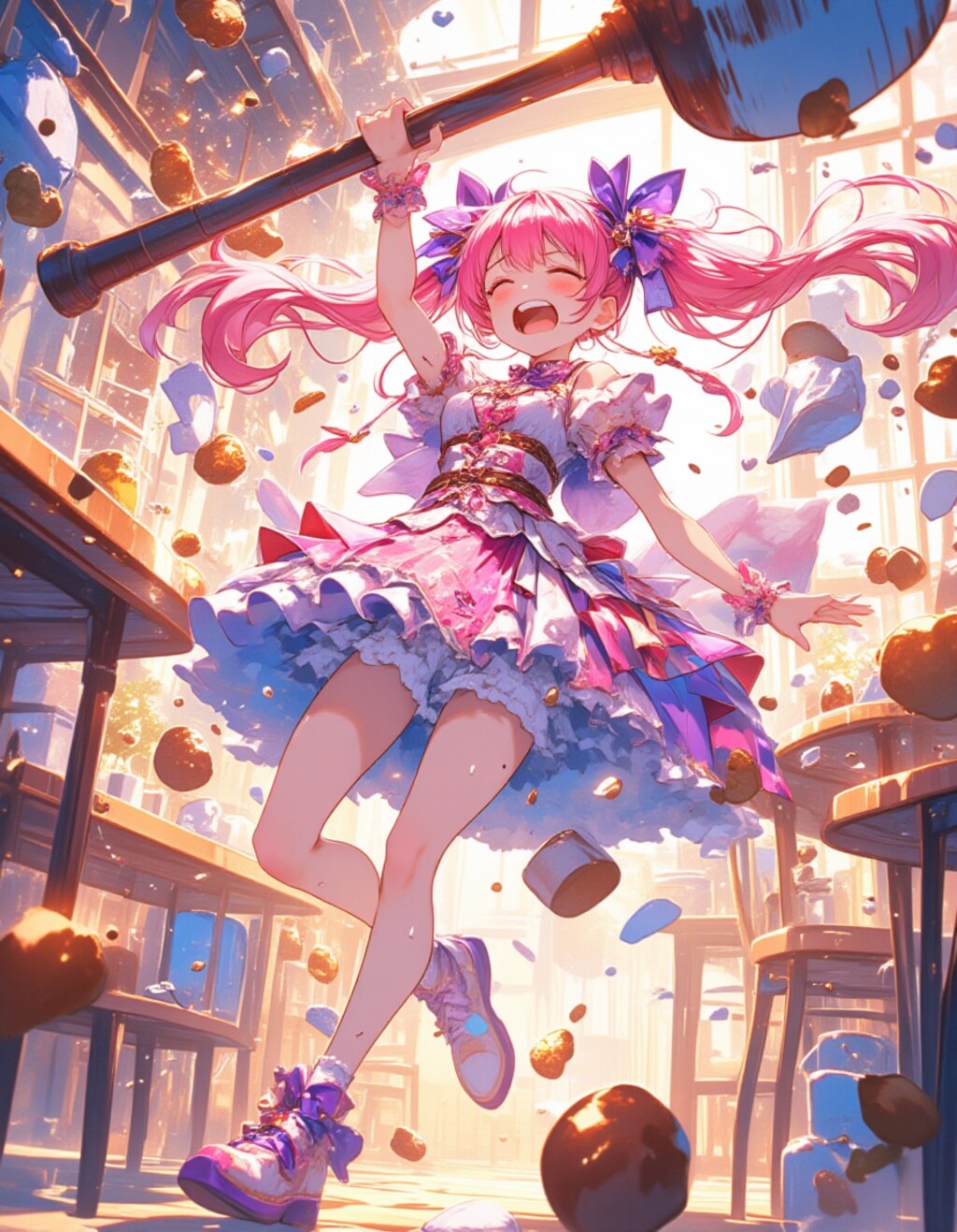 まじかる☆ひ〇りん、癇癪爆発！喫茶店大パニック☆