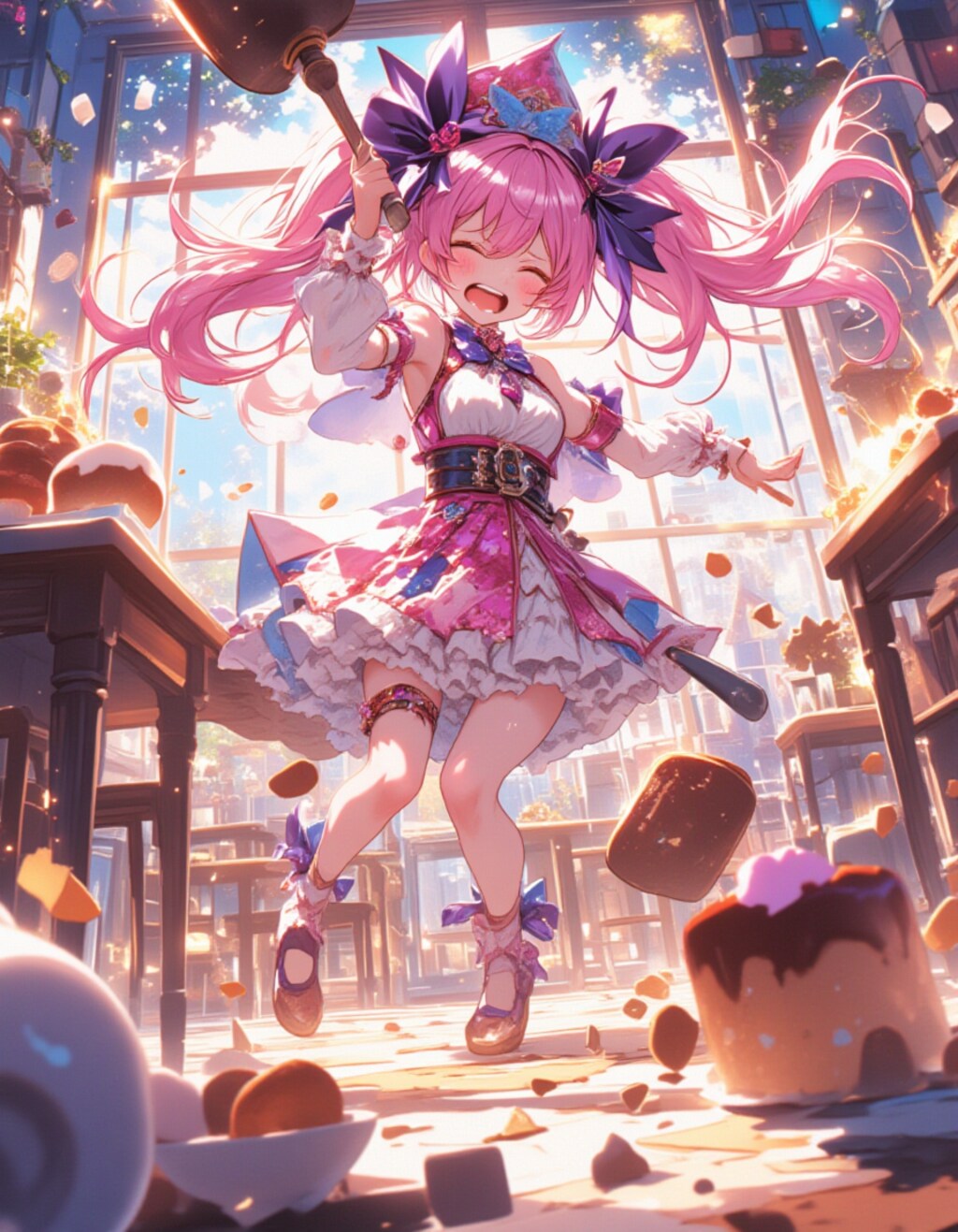 まじかる☆ひ〇りん、癇癪爆発！喫茶店大パニック☆