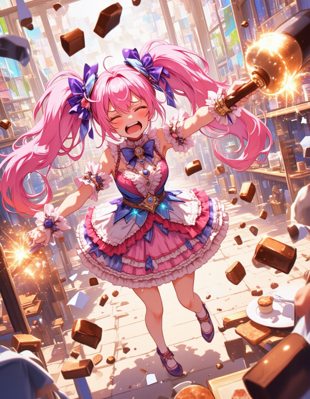 まじかる☆ひ〇りん、癇癪爆発！喫茶店大パニック☆