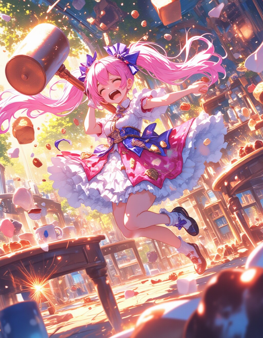 まじかる☆ひ〇りん、癇癪爆発！喫茶店大パニック☆