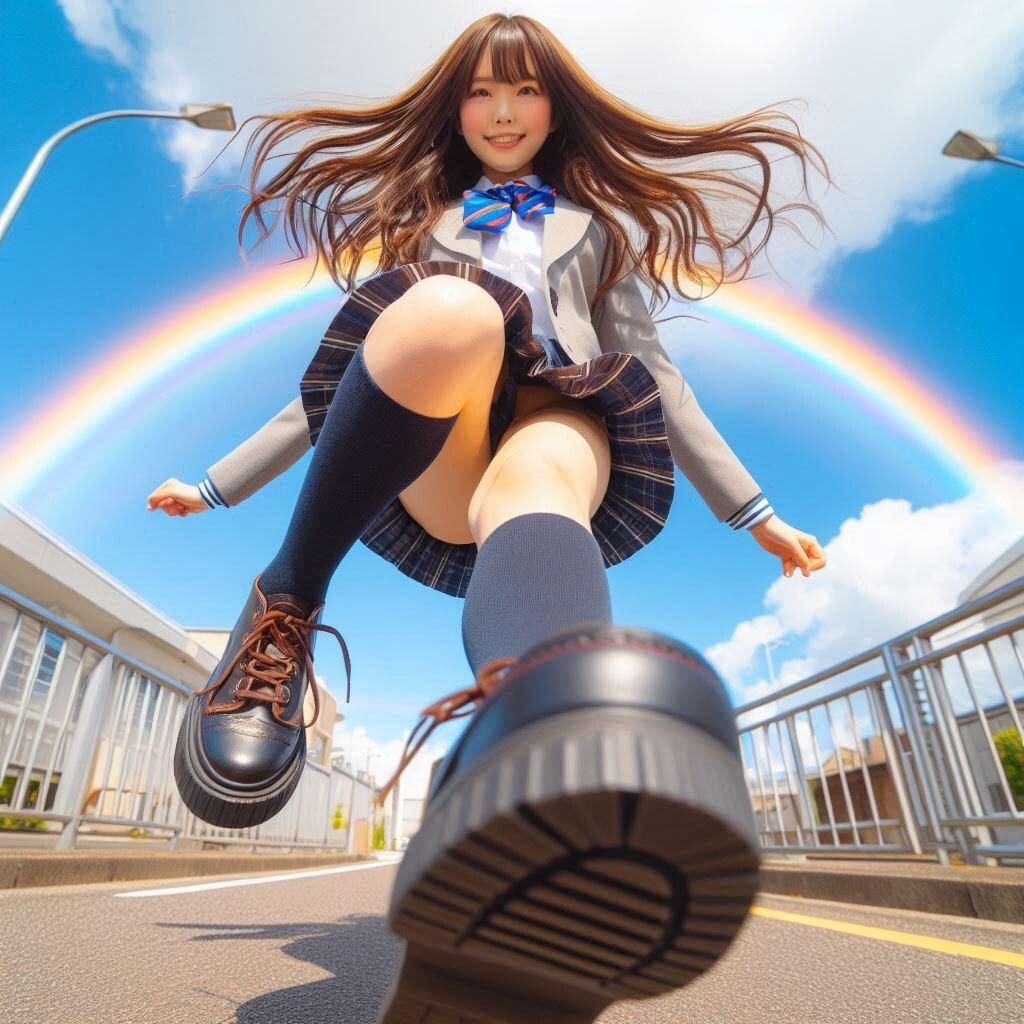 ローアングルが好き